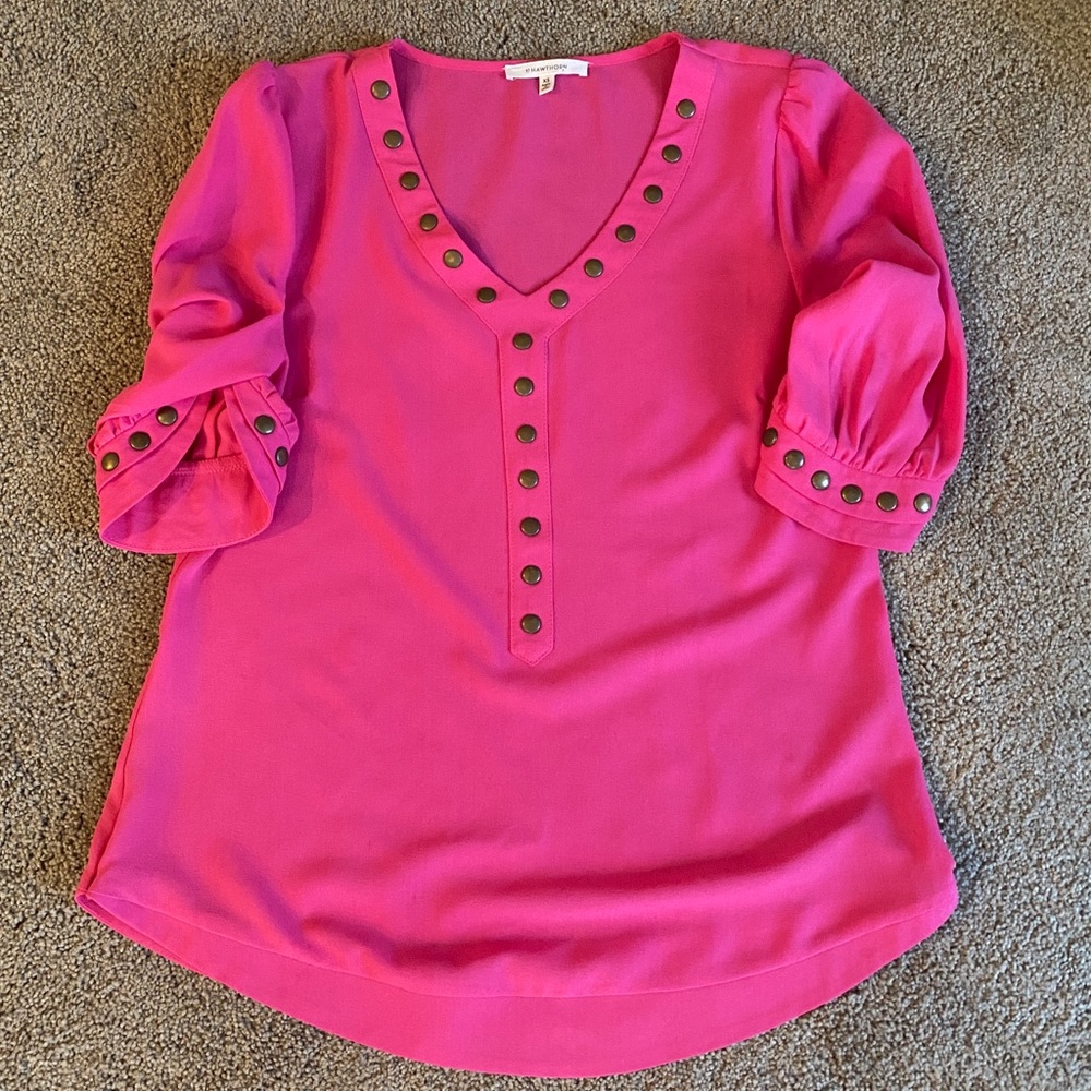 Pink 41 hawthorn blouse